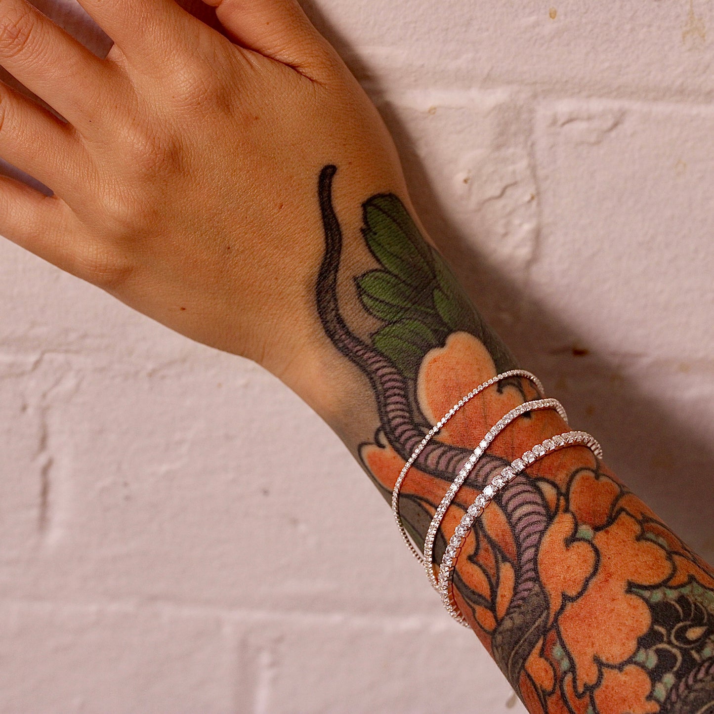 Tennis Bracelet - Silver