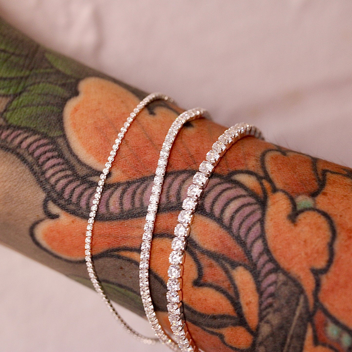 Tennis Bracelet - Silver