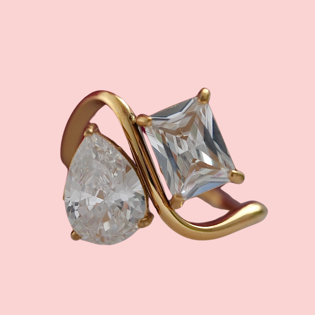 Wavey Toi Et Moi Ring