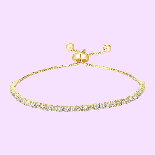 Tennis Bracelet - Gold