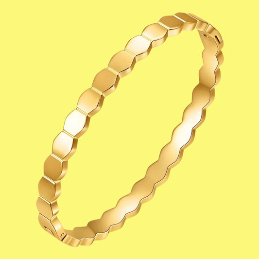 Honeycomb Bangle